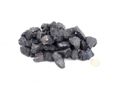Black Tourmaline (Schorl) Small Rough Stones - 1 lb