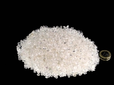 Rock Crystal Tumbled Stones Micro - 1 lb