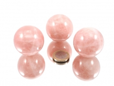 Rose Quartz Gemstone Sphere (small) - 1 pc