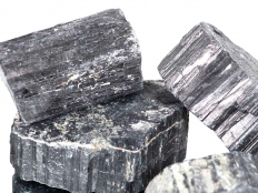 Black Tourmaline Large Rough Stones - 1 lb