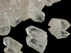 Very Small Quartz Crystals, 1 In, A grade - 1 lb