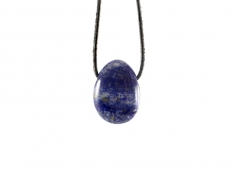 Lapis Lazuli Drop Bead Pendant
