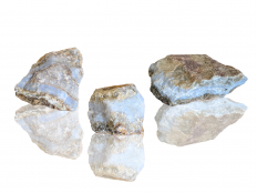 Blue Lace Agate Rough Stones - 1 lb