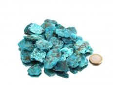 Turquoise Tumbled Stones - 1 oz