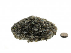 Labradorite Tumbled Stones Micro - 1 lb
