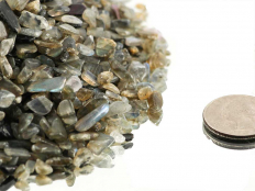 Labradorite Tumbled Stones Micro - 1 lb