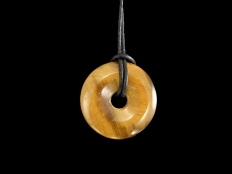 Tiger Eye Jewelry Donut Extra Grade 30 mm - 1 pc