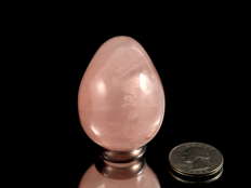 Rose Quartz Egg - 1 pc