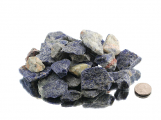 Sodalite Small Rough Stones - 1 lb