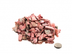 Thulite Raw Stones Chips - 1 lb
