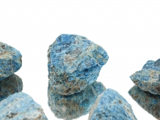 Apatite Blue Rough Stones - 1lb