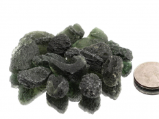 Moldavite rough Stones - 10 g