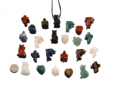 25 Piece Jewelry Bead/Pendant Gemstone Set