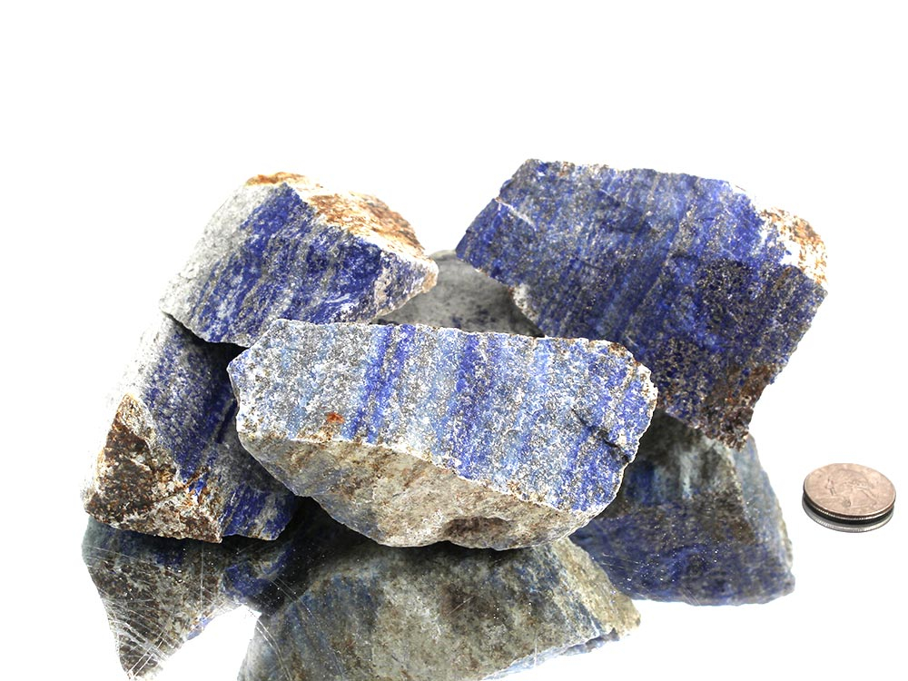 Details about   1/2Lb Bulk LARGE Natural Lapis Lazuli Tumbled Polished Stones From Afghanistan 1