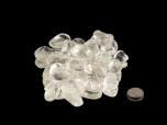 Rock Crystal Tumbled Stones EXTRA Grade - 1 lb