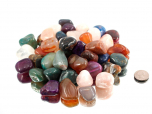 Colorful Tumbled Stones Mix - 1 lb - 6 Sizes available!