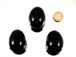 Midnight Lace Obsidian Gemstone Egg - 1 pc