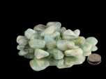 Aquamarine Tumbled Stones A/B Grade - 1 lb