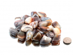 Botswana Agate Tumbled Stones - 1 lb