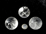 Clear Quartz Spheres A Grade - 1 lb