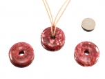Thulite Jewelry Donut 40 mm - 1 pc