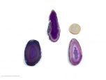 Agate Slices Purple Small - 1 pc
