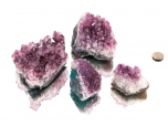 Amethyst Crystal Geode Pieces - A Grade - 1 lb