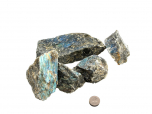 Labradorite Rough Stones - 1 lb