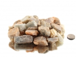 Moonstone Small Rough Stones - 1 lb