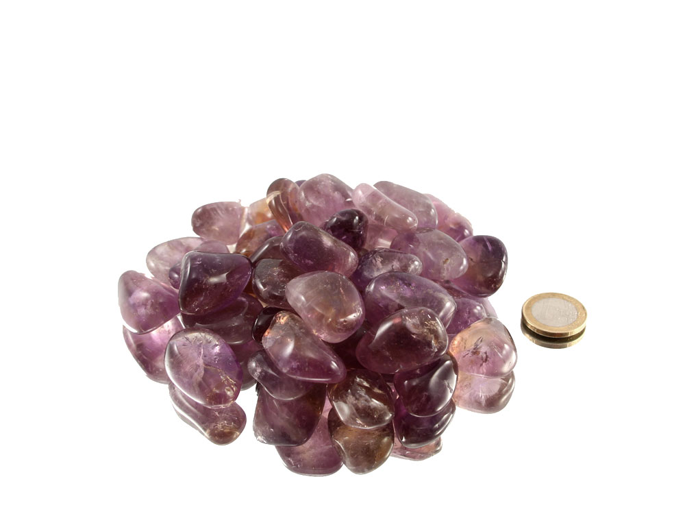 Ametrine Tumbled Stones - 1 lb