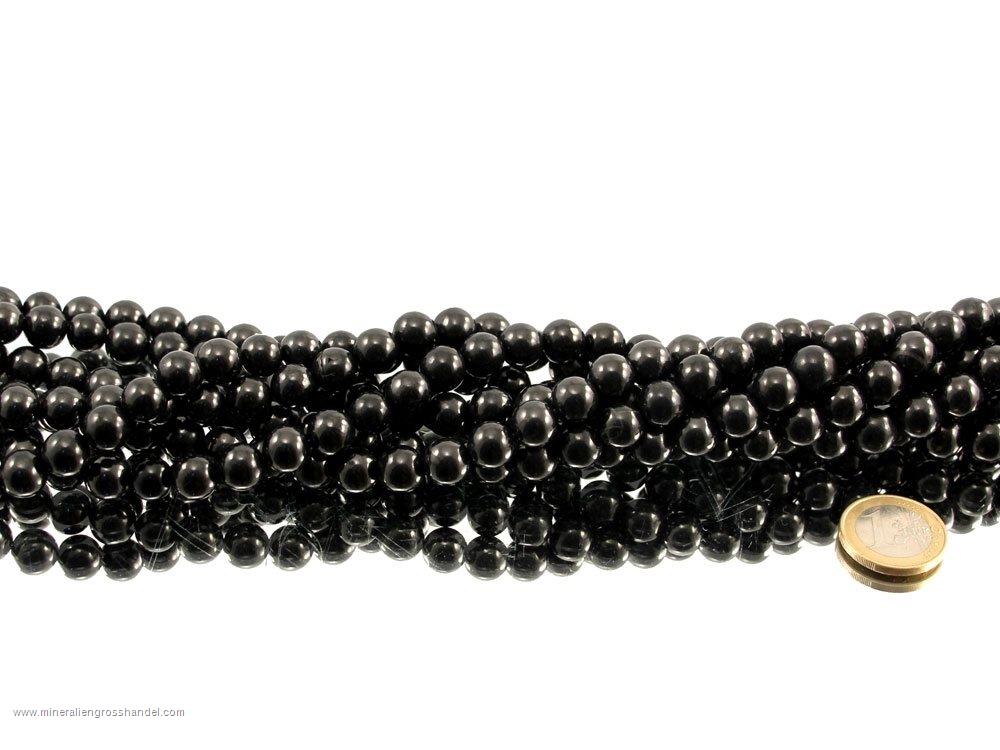 Shungite Bead Strands 10 mm - 1 pc