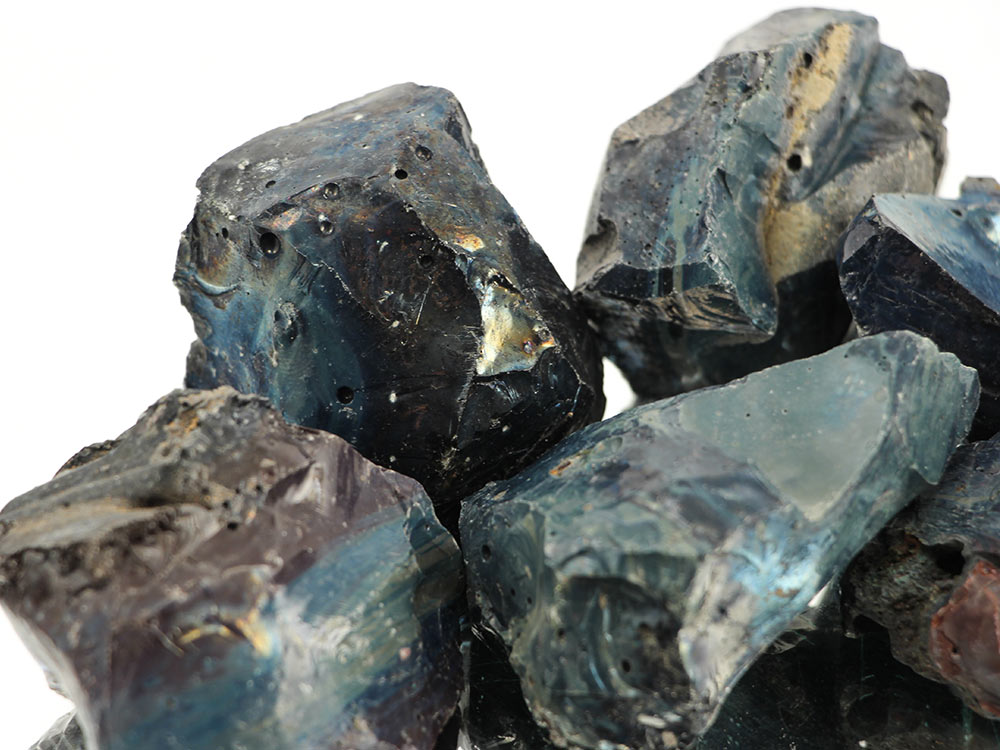 Sieber / Lealand Blue Agate (Slag) - 1 lb