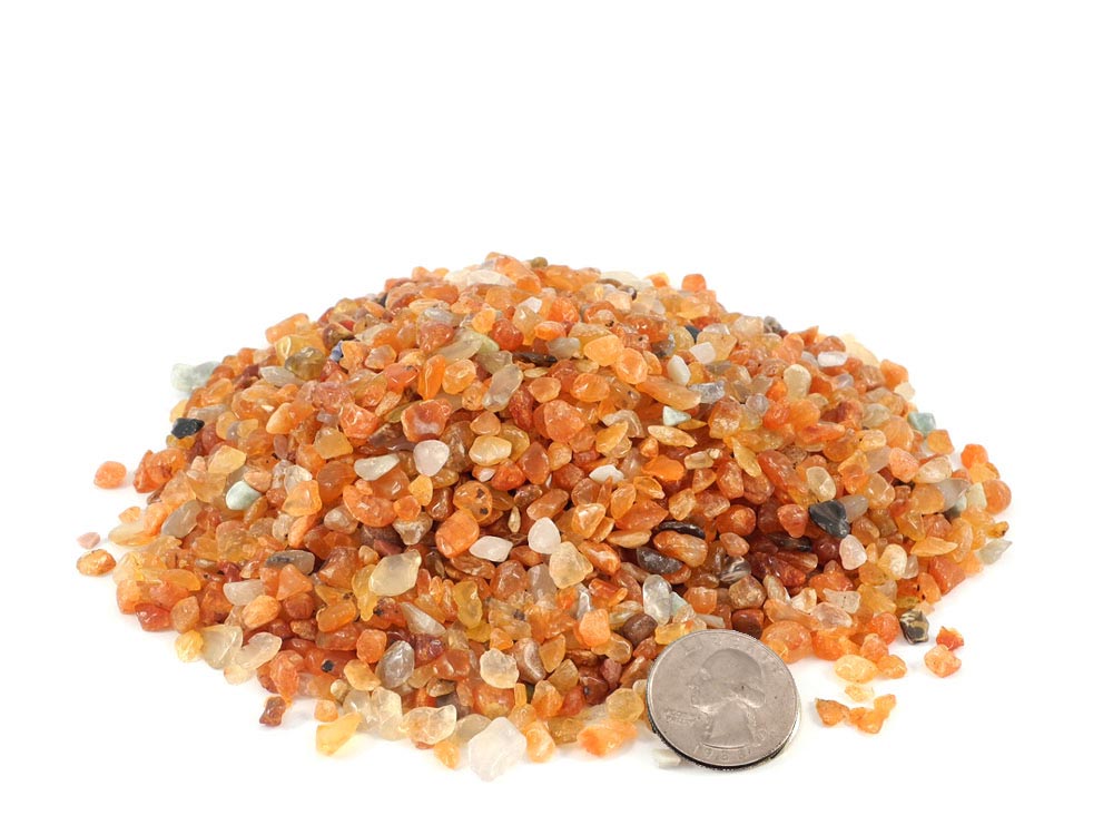 Carnelian Tumbled Stones Mini/Micro - 1 lb
