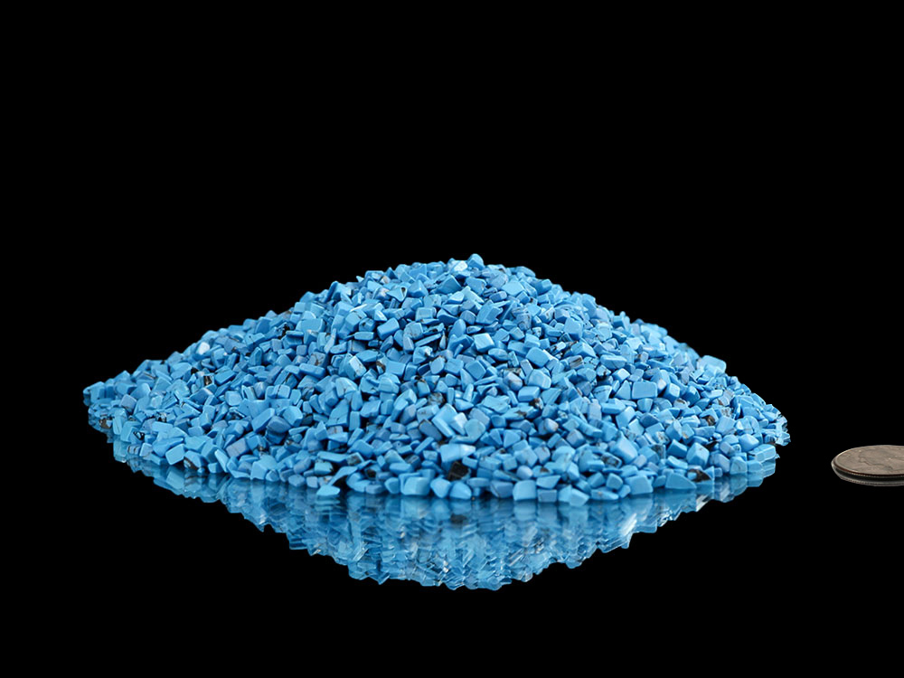 Turquoise Tumbled Stones micro - 1lb