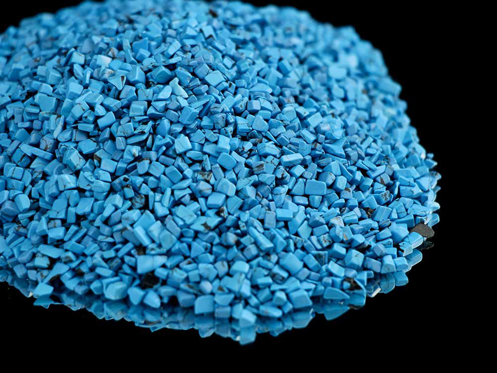 Turquoise Tumbled Stones micro - 1lb