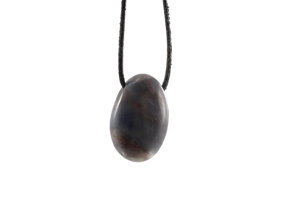 Sapphire Drop Bead Pendant