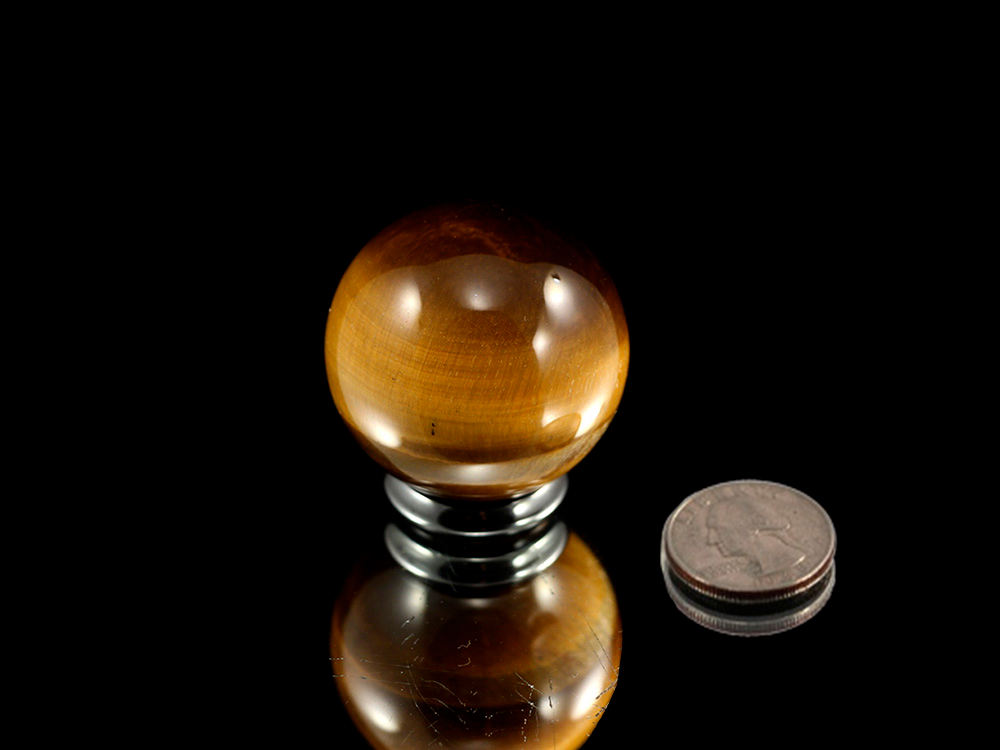 Tiger Eye Spheres 40 mm - 1 pc