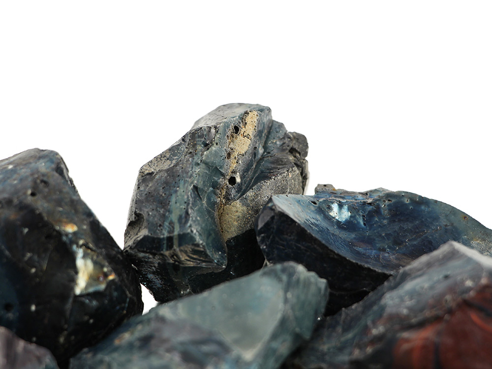 Sieber / Lealand Blue Agate (Slag) - 1 lb