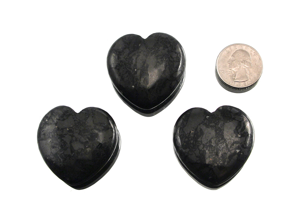 Shungite Heart - 1 pc