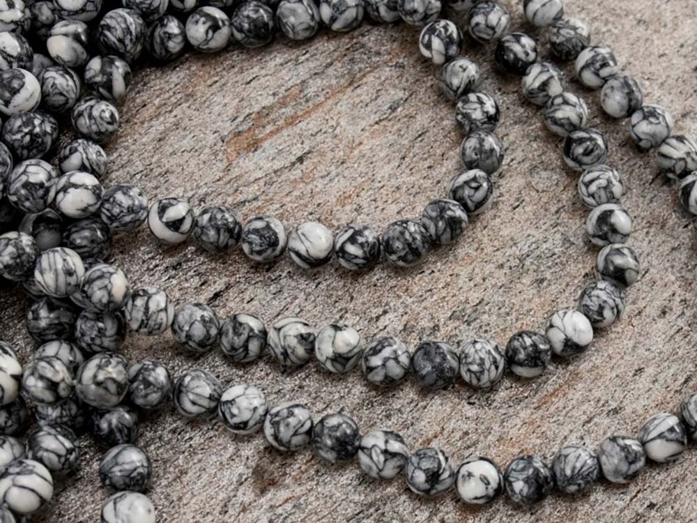 Pinolite Bead Strand 10 mm - 1 pc