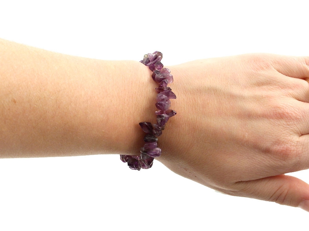 Amethyst Chip Bracelet - 1 pc