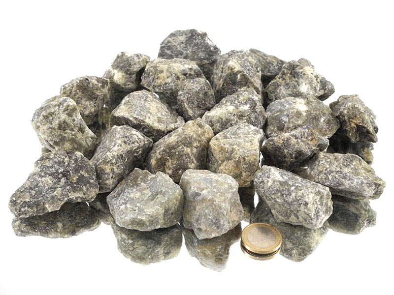 Labradorite Small Rough Stones - 1 lb