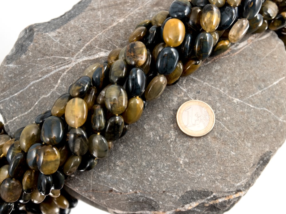 Nellite Bead Strand Oval - 1 pc