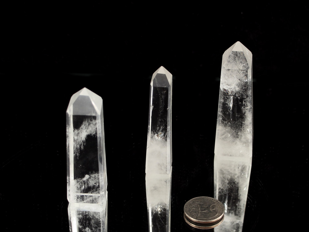 Clear Quartz Obelisks - 8 oz