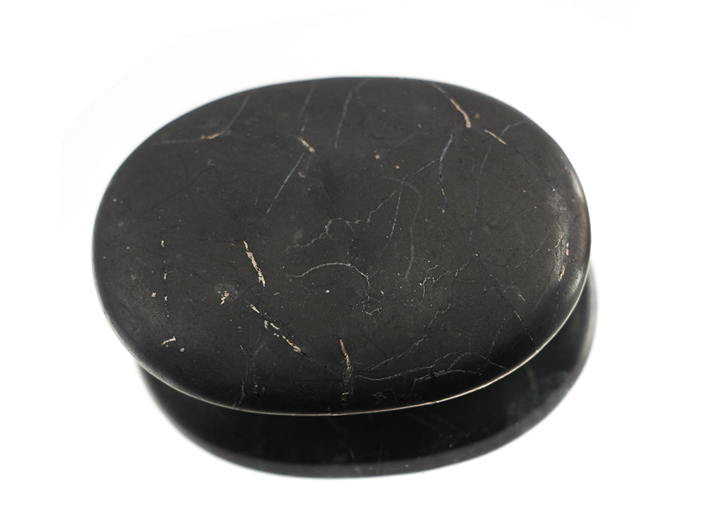 Shungite Palm Stones - 1 pc