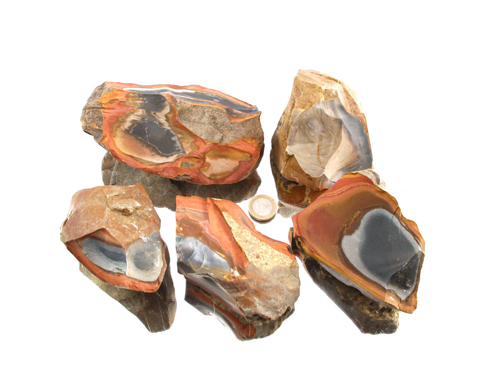 Polychrome Jasper Rough Polychrome Jasper Rough Stones 1 lb - Madagascar