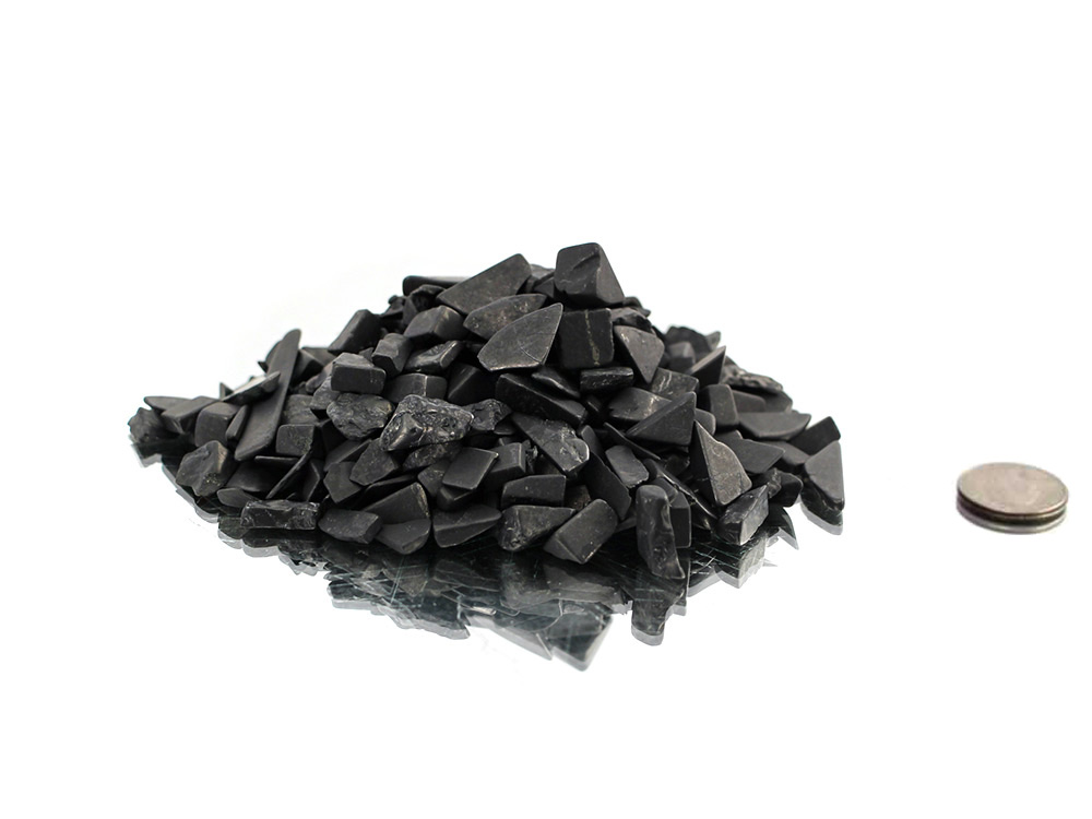 Shungite Tumbled Stones MINI - 1 lb
