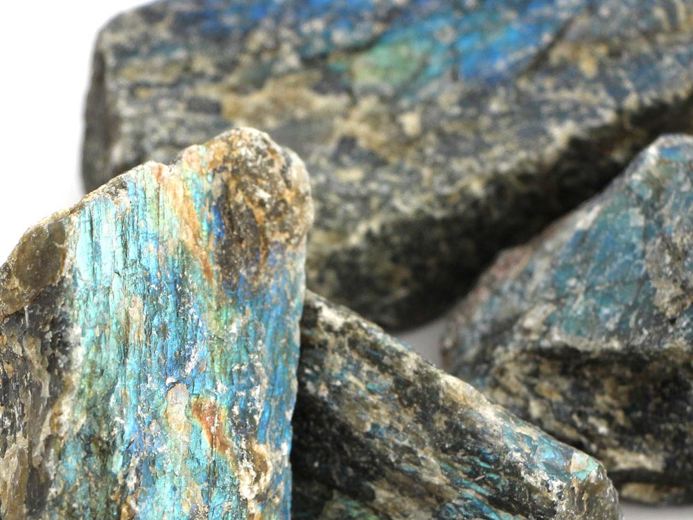 Labradorite Rough Stones - 1 lb