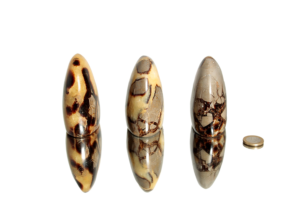 Septarian Nodule Polished Free Forms - 1 pc