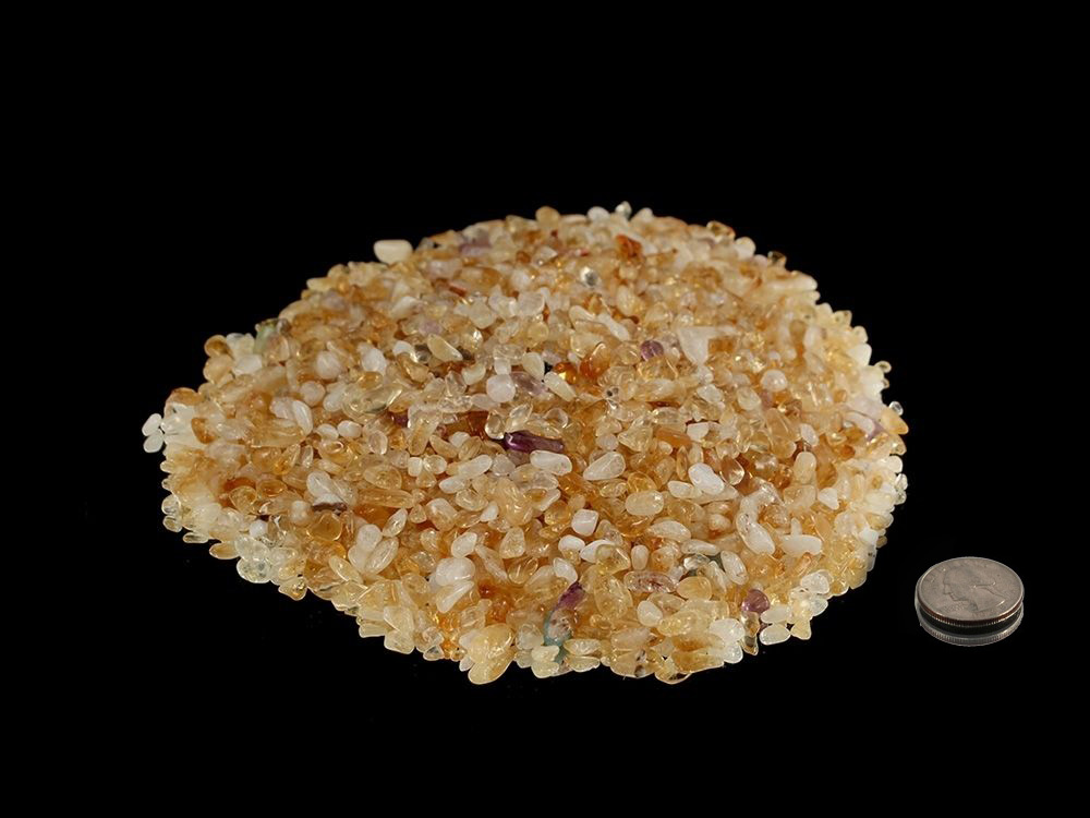 Citrine Tumbled Stones Micro - 1 lb